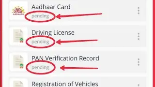 DigiLocker Fix Document Pending Problem Solve