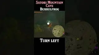 Where To Find Satori Mountain Cave Bubbulfrog | #Zelda Tears of the Kingdom #totk