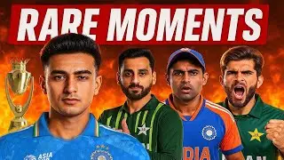 10 RARE Moments of Asia Cup 2025 👀🔥 | Unseen Cricket Highlights 🏏