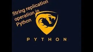 String replication operator (*) in Python