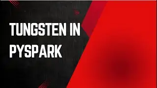 Tungsten in pyspark