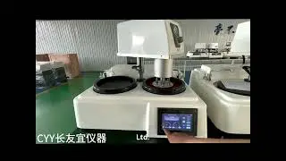 CYY-Automatic Metallographic Grinding & Polishing Machine | Dual Disc High-Efficiency System