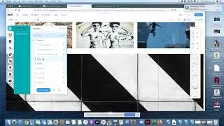 Wix website set-up Advanced Graphic Design