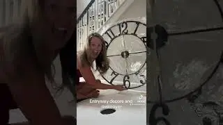 Large clock on Amazon! My favorite ❤️ #shopping #inspiration #diy #homefinds #shopwithme