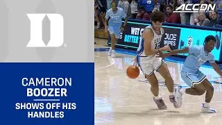 Duke Superstar Big Man Cameron Boozer Shows Off His Handles