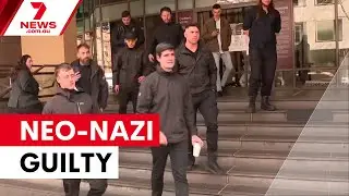Neo-Nazi leader Thomas Sewell guilty of intimidating police | 7NEWS