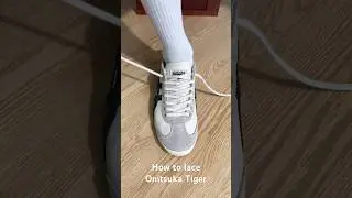 Как зашнуровать Onitsuka Tiger#sneakers #shoes #onitsukatiger