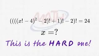 Solving Equations with Factorials | Step-by-Step Algebra Tutorial