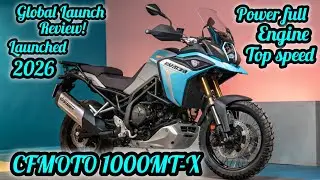 CFMOTO 1000MT-X 2026 &ndash; The Most Advanced Adventure Bike Ever Built | Global Launch Review
