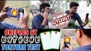 BIG Giveaway, 2 OnePlus 6T From GTU, Oneplus 6T Extreme, Torture Test, Performance Review - Hindi