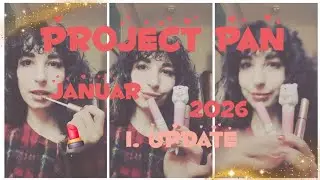 Aufbrauch-Challange Schminksammlung Project Pan 1. Update 2026 ❣️🍀