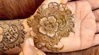 Beautiful stylish floral patchwork mehndi design |Floral Mehndi design |Mehndi Ka Design  