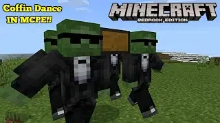 Amazing Coffin Dance Emotes for MCPE 1.16!! + Download Link!! (Pocket Edition)