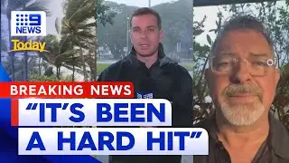 Ex-Cyclone Jasper rolls across Far North Queensland | 9 News Australia