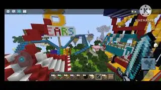 Blockman go 8th anniversary theme park map