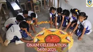 ONAM CELEBRATION | ATHA POO KOLAM COMPETITION | JOCHEBED MATRICULATION SCHOOL | KALLUKOOTTAM 
