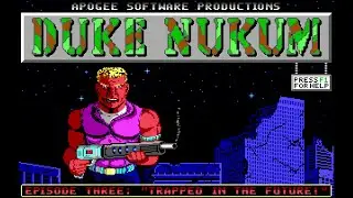 Duke Nukem (PC) Playthrough Part 3 FINAL (Trapped in the Future!)