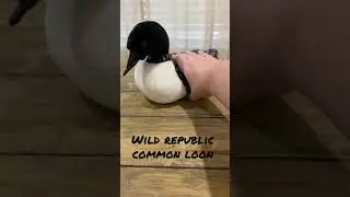 Wild Republic Common Loon Plush w Real Bird Call Sound