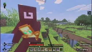 Minecraft manhunt but we both start with 9 random stacks of items