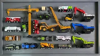 Forklift, Excavator, Truk Molen & Dump Truck Mini &ndash; Koleksi Alat Berat Konstruksi Realistis