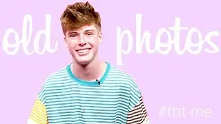 BLAKE GRAY Reacts to Old Photos | #TBT Me