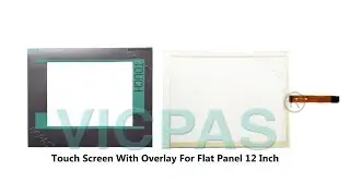 Touchscreen Panel For SIMATIC HMI IPC477C IPC677C IPC377E Repair With Overlay, Keypad, Display