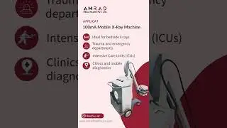 100mA Mobile X-Ray Machine | Radiology Equipment for Hospitals, Clinics & Diagnostics Centre