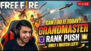 🔴 LIVE: ROAD TO GRANDMASTER! 🔥 Non-Stop Rush Gameplay | Free Fire #gujjushivyt #freefire #live