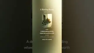 A Working Reality 2 #AI​ #Song​ by #Suno​ #lyrics​ by #Deepseek #music​ #newmusic​