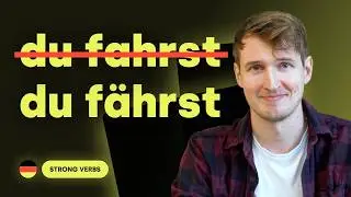 Strong Verbs | A1 German Course - Chapter 4 | Wasdas