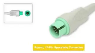 700-0008-06 Spacelabs Compatible One-Piece ECG Cable