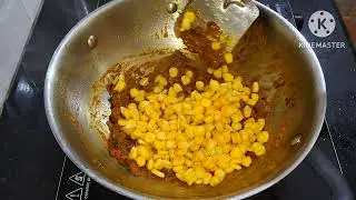 Palak sweet corn recipe 