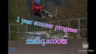 1 year scooter progression