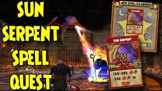 Wizard101: Солнечный змей - Задание на заклинание огня 80-го уровня