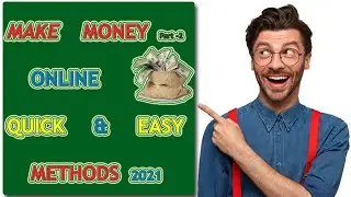 Make money online fast | Best income secrets | Method 1-  Part 2