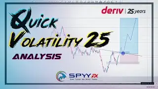 Volatility 25 Index Quick Analysis with SpyyFx