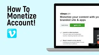 How to Monetize Vimeo Account [easy]