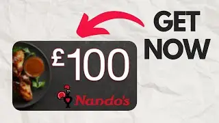 How To Get The Nando&rsquo;s &pound;100 Gift Card? | Step By Step Guide