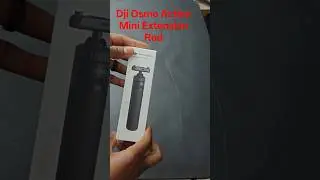 Dji Osmo Action Mini Extension Rod For Osmo action 6 camera  #Unboxing