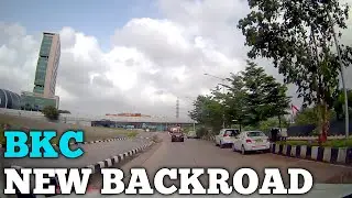 BKC Road Mumbai | BKC Backroad Drive | Hidden Route of Mumbai&rsquo;s Elite Area 🚗🌆 || #camcruise