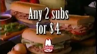 Arby's Subs 2000s Commercial (2001)