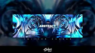 FREE GFX: Clean Abstract Symmetrical Header Template PSD | Twitter | Free Download (2017)