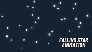 Star Falling Animation Using HTML,CSS And JavaScript