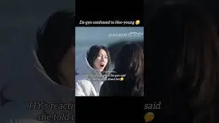 Da-gyo confessed to Hee-young 🤭 #ToGetHer #koreanglrealityshow #greyfortress_