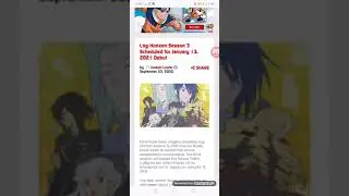 Log Horizon Season 3 Scheduled for 01/13 Debut