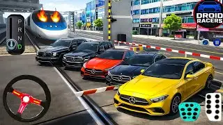 Black Mercedes G63 vs Bullet Train Crash Test -3D Driving Class Game - Car Game.