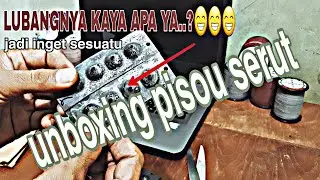 unboxing pisau serut,untuk bikin layangan shukoi
