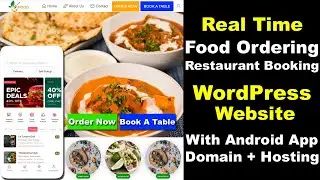 How to create a Food Delivery & Restaurant Booking Website in WordPress, Swiggy Clone, Zomato clone