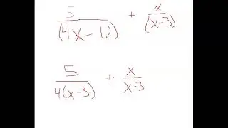 Adding Fractions Polynomials