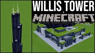 Как построить Уиллис-тауэр (Сирс-тауэр) в Minecraft | Обучающее видео